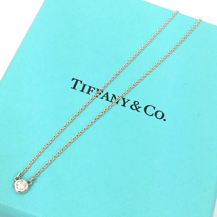 楽天市場】TIFFANY＆Co. ティファニー バイザヤード ネックレス 1P  