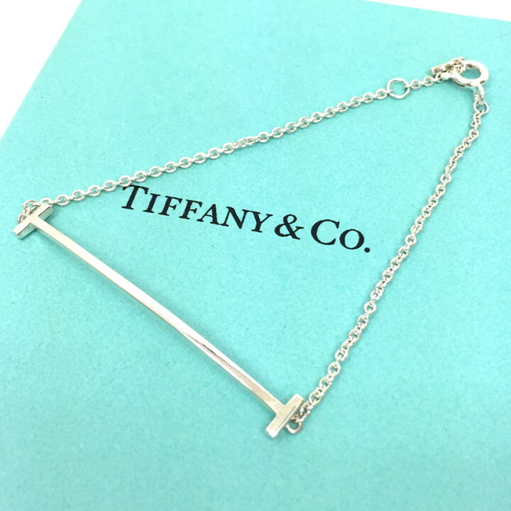 楽天市場】TIFFANY＆Co. ティファニー Tスマイル ブレスレット AG925 