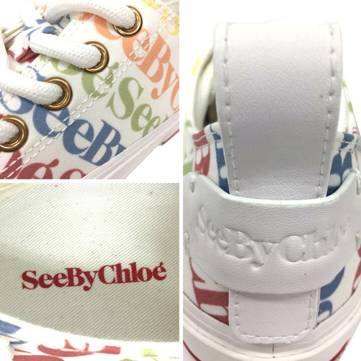 楽天市場】SEE BY CHLOE シーバイクロエ スニーカー SB38241A サイズ37 