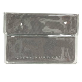 セール　全国送料無料　ルイヴィトン　LOUIS　VUITTON　ポーチ　クラッチバッグ　フォンダシオン パリ 限定【中古】ルイヴィトン　小物　メイクポーチ　a6825