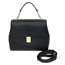 セール　フルラ　FURLA　JOANN M TOP HANDLE ジョアン M 2WAY　ハンドバッグ　ショルダーバッグ　レディース　レザー【美品】【中古】フルラ　バッグ　aq4972