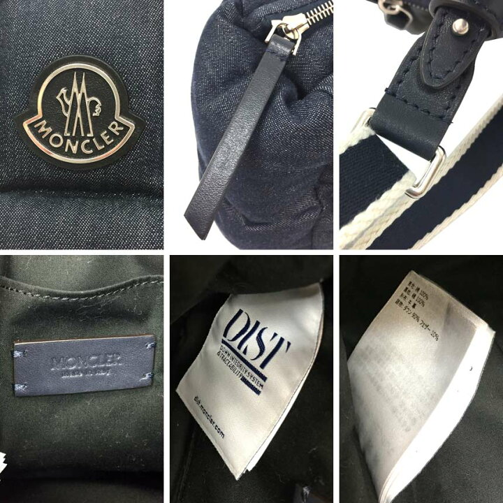 楽天市場】MONCLER モンクレール カラドック デニム ダウン ミニ 