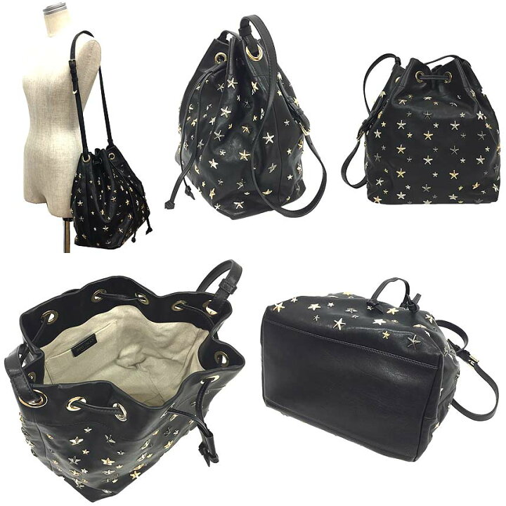 楽天市場】JIMMY CHOO ジミーチュウ JUNO ジュノ スタッズ ドロー 