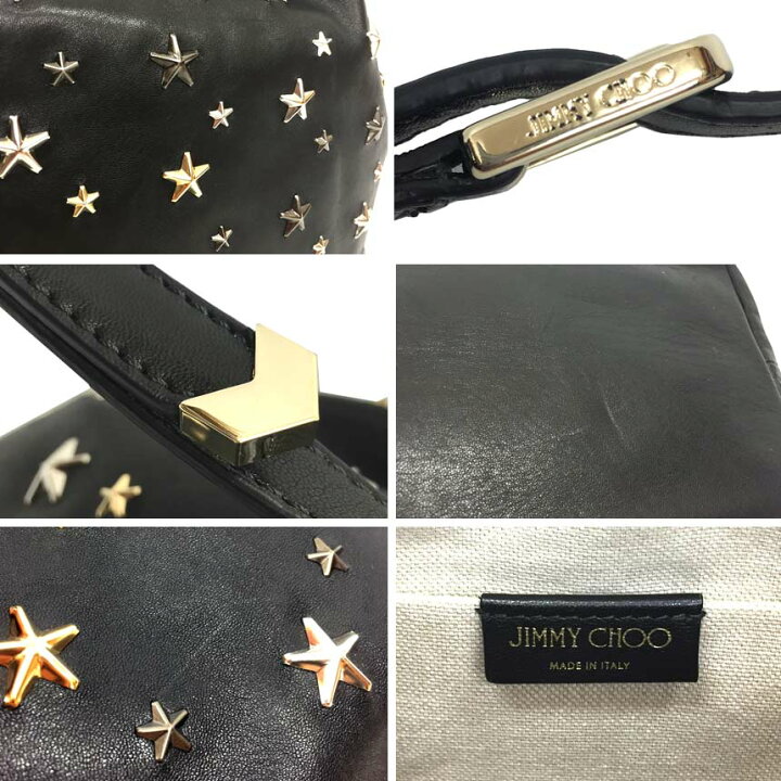 楽天市場】JIMMY CHOO ジミーチュウ JUNO ジュノ スタッズ ドロー 