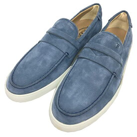 セール　SALE　TOD'S　トッズ 　フラットシューズ　スニーカー　エスパドリーユ　MOCASSINO GOMMA LEGGERA 48B　XXM48B0BC3ZPX6U820　表記サイズ10　日本サイズ29cm　ブルー【新品未使用】【新古品】【美品】TOD'S　靴　メンズ　aq10306