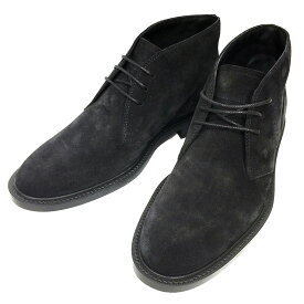 TOD'S トッズ スエード ショートブーツ チャッカブーツ 5Aサイズ XXM45A00D80RE0B999 POLACCO FONDO GOMMA 45A シューズ 男女兼用【未使用】【新古品】【中古】TOD'S　靴　aq11016