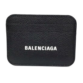 セール【送料無料】【送料込み】BALENCIAGA　バレンシアガ　 カードケース　パスケース 　定期入れ　メンズ　レディース　ユニセックス　男女兼用　EVERYDAY　エブリデイ 　ブラック 　レザー　財布小物【未使用】【新古品】【中古】バレンシアガ　財布小物　aq4975