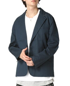 テーラードジャケット メンズ ジャケット 綿麻 清涼 快適 リネン きれいめ ジャケット 2B 2つボタンジャケット
