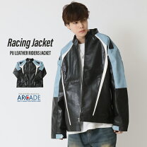楽天市場】オーバーサイズ ライダース（メンズファッション）の通販
