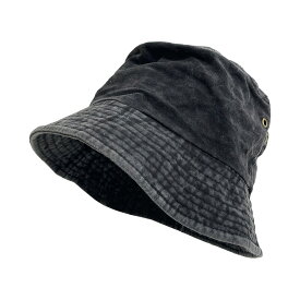 帽子【送料無料】バケットハット メンズ レディース ハット コットン ウォッシュ加工 UV 紫外線対策 おしゃれ