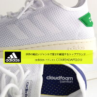 スニーカーアディダスadidasCOURTADAPT2.0Uコートアダプトメンズローカットストリート運動ジムスポーツシューズメンズ靴おしゃれかっこいい