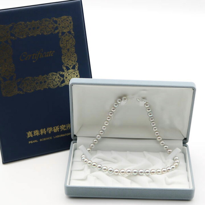 楽天市場】真珠 パール ネックレス あこや真珠 パールネックレス 8mm  