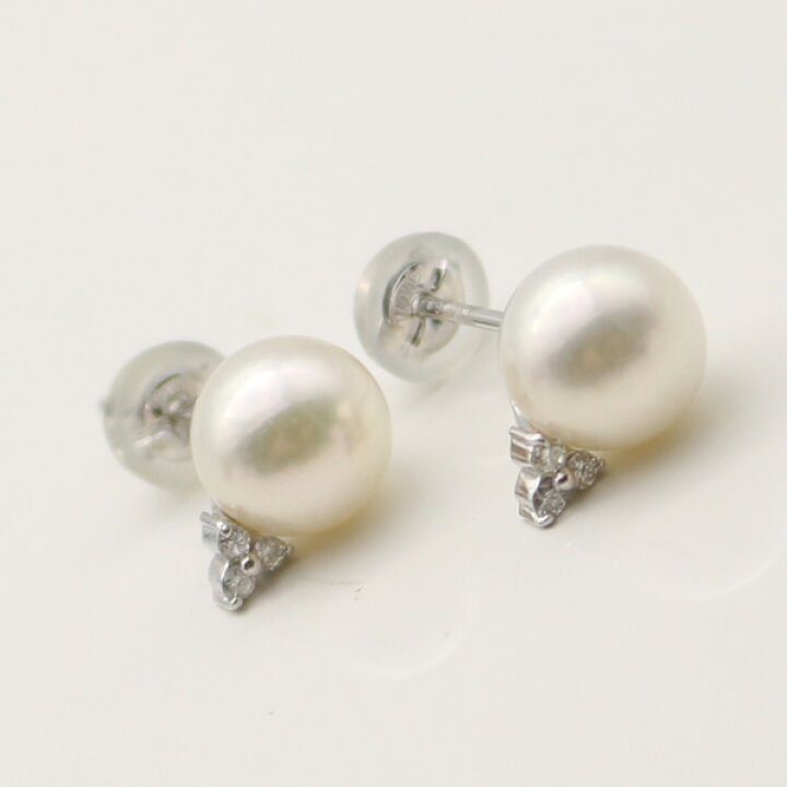 楽天市場】真珠 パール ピアス あこや真珠 パールピアス 7mm-7.5mm 