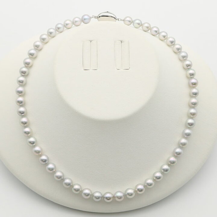 楽天市場】真珠 ネックレス あこや真珠 パール ネックレス 7.5mm-8mm  