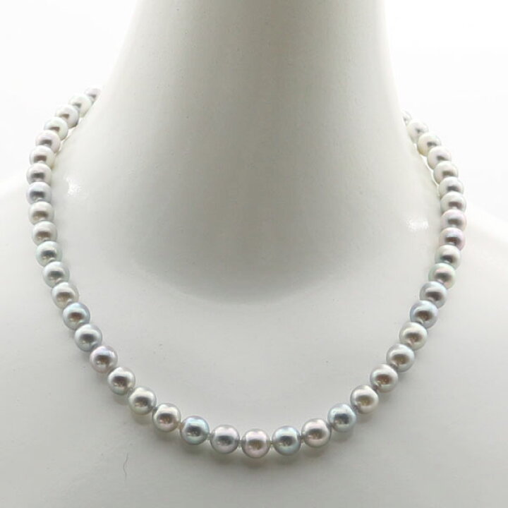 楽天市場】真珠 ネックレス あこや真珠 パール ネックレス 7.5mm-8mm  