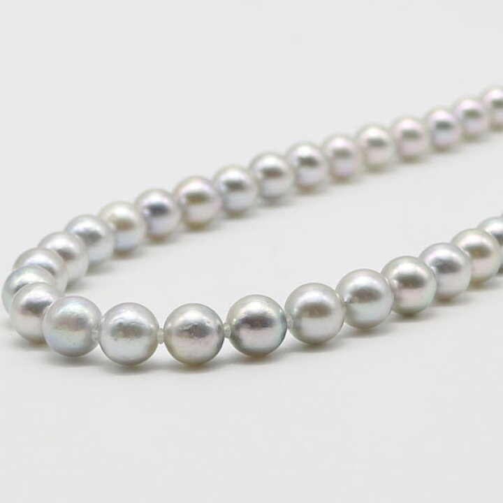 楽天市場】真珠 ネックレス あこや真珠 パール ネックレス 7.5mm-8mm 