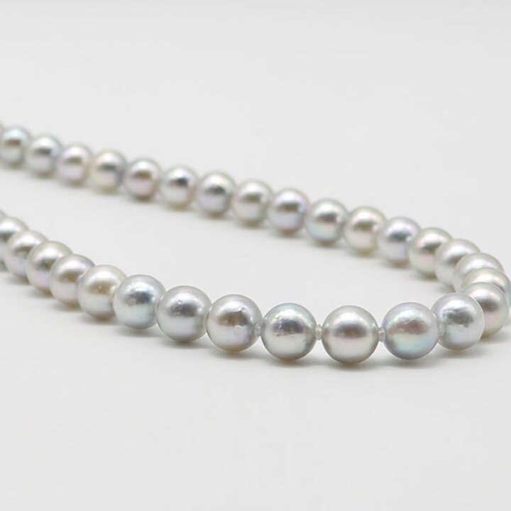 楽天市場】真珠 ネックレス あこや真珠 パール ネックレス 7.5mm-8mm 