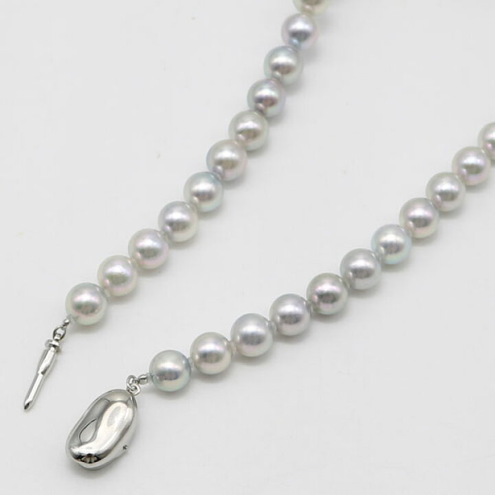 楽天市場】真珠 ネックレス あこや真珠 パール ネックレス 7.5mm-8mm 