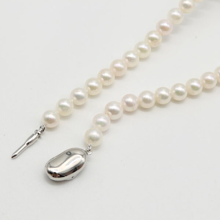 楽天市場】あこや真珠 パール ロング ネックレス 6.5mm-7mm 120cm 