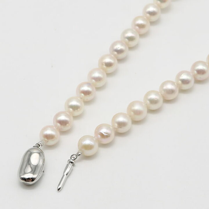 楽天市場】真珠 ネックレス あこや真珠 パール ネックレス 8mm-8.5mm 