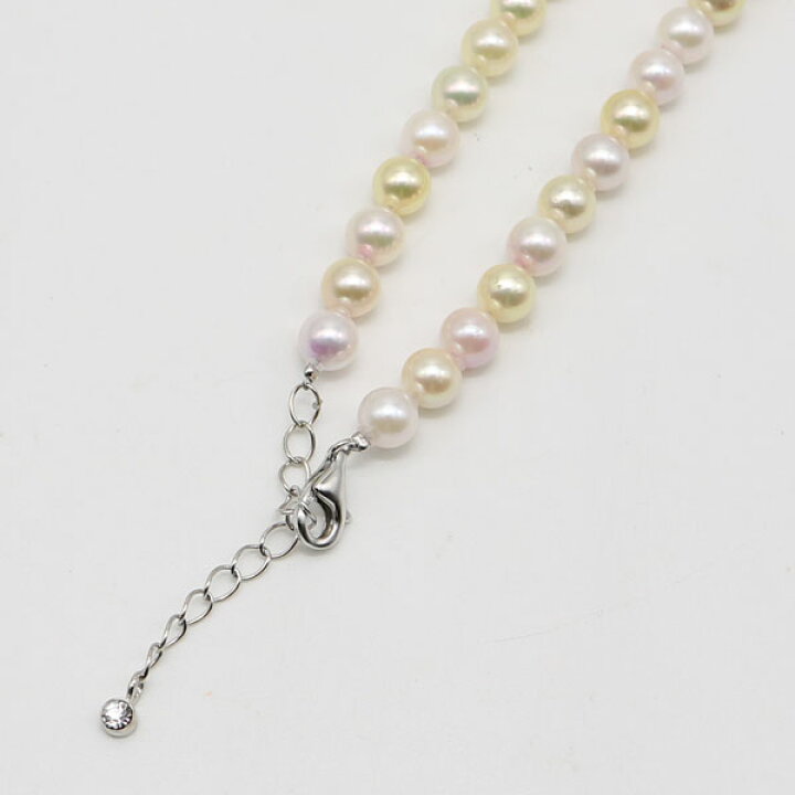 楽天市場】真珠 パール ネックレス あこや真珠 パールネックレス 6.5mm 