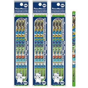 鉛筆 キャラクター B 2B 12本 男の子 女の子 小学校 ショウワノート ポケットモンスター ポケピース リトルマーメイド ジャポニカフレンド