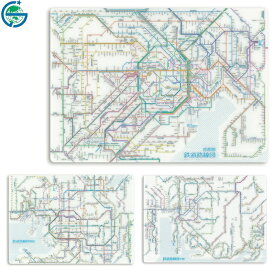 下敷き 下じき したじき A4 電車 鉄道路線図 中部 首都圏 関西 観光 東京カートグラフィック