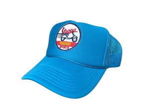 �A���J�W���b�V���L���b�v��MESH CAP��VESPA / �x�X�p�@�^�[�R�C�Y�u���[