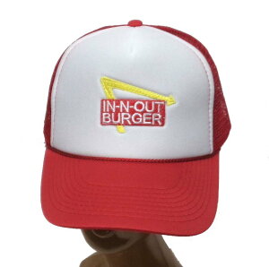 アメカジメッシュキャップ★MESHCAP★INANDOUT★インアンドアウト★ハンバーガー