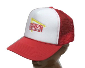 アメカジメッシュキャップ★MESHCAP★INANDOUT★インアンドアウト★ハンバーガー