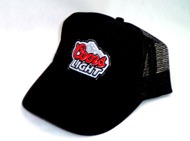 楽天市場 暑い夏は涼しい帽子 アメカジメッシュキャップ Mesh Cap クアーズ ライト Coors Light アライバル楽天市場店