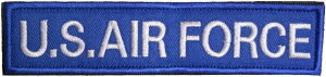 �A�����b�y����U.S.A.F.�l�[���^�O��USAF�@Nametag Blue��U.S.Air Force���G�A�t�H�[�X