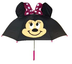 MINNIE MOUSE ミニーマウス★耳付き傘（かさ・カサ・雨具・レイングッズ）47cm　DISNEY ディズニー