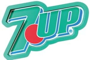 RUBBER TRAY 7UP-LOGO@ZuAbv S o[gC RCgC