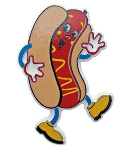 MAGNET-HOTDOG MAN@}Olbg@΁@MAGNET