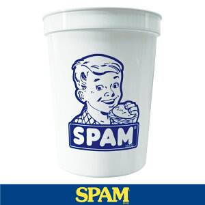 SPAM 16oz CUP-OLD �v���X�`�b�N���R�b�v �^���u���[