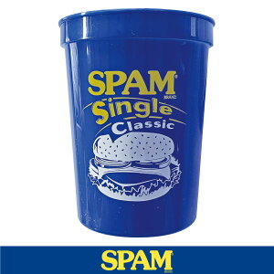 SPAM 16oz CUP-SINGLE CLASSIC �v���X�`�b�N���R�b�v �^���u���[