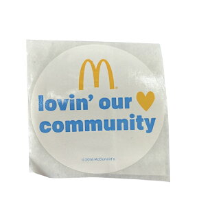McDonald's Sticker マクドナルド ステッカー