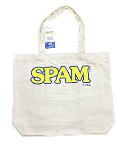 SPAM TOTE BAG LOGO�@�g�[�g�o�b�O�@�ʋ΁@�ʊw�@�G�R�o�b�O