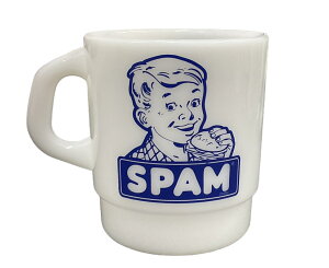 STACKING MUG / SPAM-WHITE �@�X�p���@�z���C�g�@�}�O �}�O�J�b�v �X�^�b�L���O�}�O �R�b�v