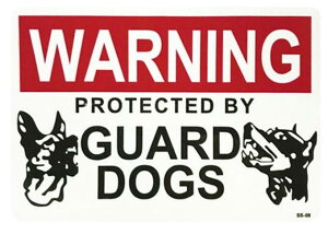 Sign Sticker TC XebJ[@GUARD DOGS@Ԍ