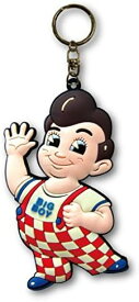 ラバーキーチェーン 【Big Boy】 ビッグボーイ キャラクター ロゴ 3D キーホルダー 並行輸入 アメリカン雑貨