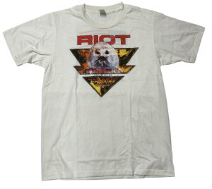 MUSIC TEE ���yT-�V���c ���C�I�b�g RIOT USA TOUR '81-82�@���b�NT