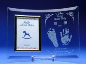 赤ちゃん 手形足形 フォトフレーム フォトスタンド【出産・誕生祝い】名入彫刻