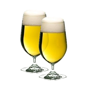 特別な贈り物名入れビールグラス リーデル オヴァチュア ビアーペアセット 新作通販 名入れ彫刻 再再販