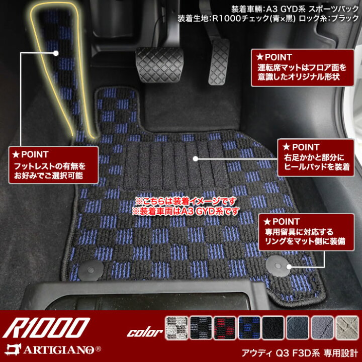 楽天市場】P3倍 7日12時〜10日迄☆アウディ Q3 Q3スポーツバック RSQ3 