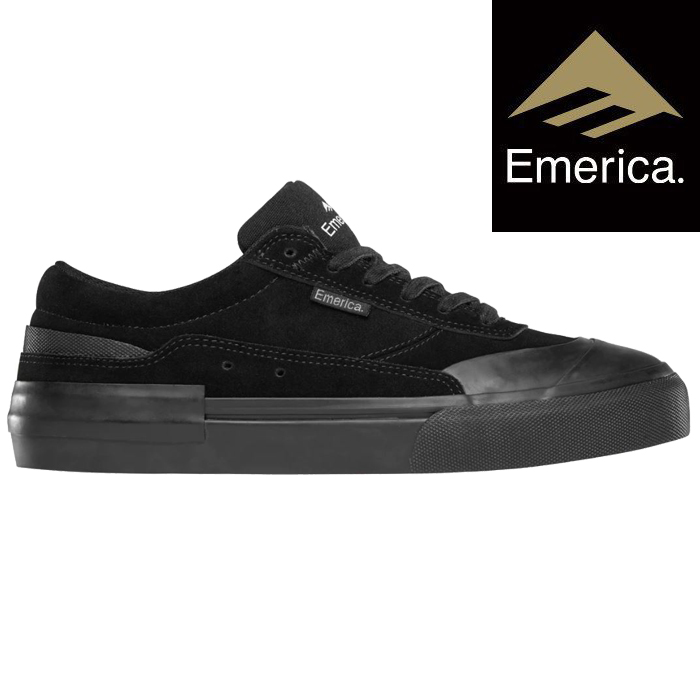 スケートボード エメリカ 2022 EMERICA VULCANO BLACK/BLACK：AmericanStyle 33