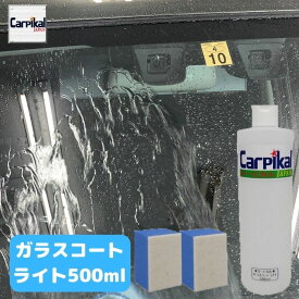 業務用 カーピカル ガラスコーティングライト 500ml 撥水コーティング ウインドウガラス撥水 フロントガラス 撥水コート ガラスフロント 窓 ウインドウ ガラス コーティング剤 ガラコ 撥水ガラス