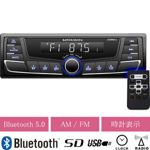 ԍ1DINv[[ J[I[fBIfbL Bluetooth 5.0Ή 1DIN011 SD USBΉ AM FM WI 4Xs[J[o max461