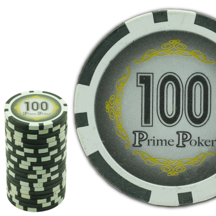 本格カジノチップ100が20枚 プライムポーカーカジノチップ ポーカーチップ 遊べるポーカーカジノチップ 雰囲気出るポーカーチップ Ag025 |  ASE WORLD